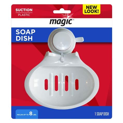 Magic soap dish